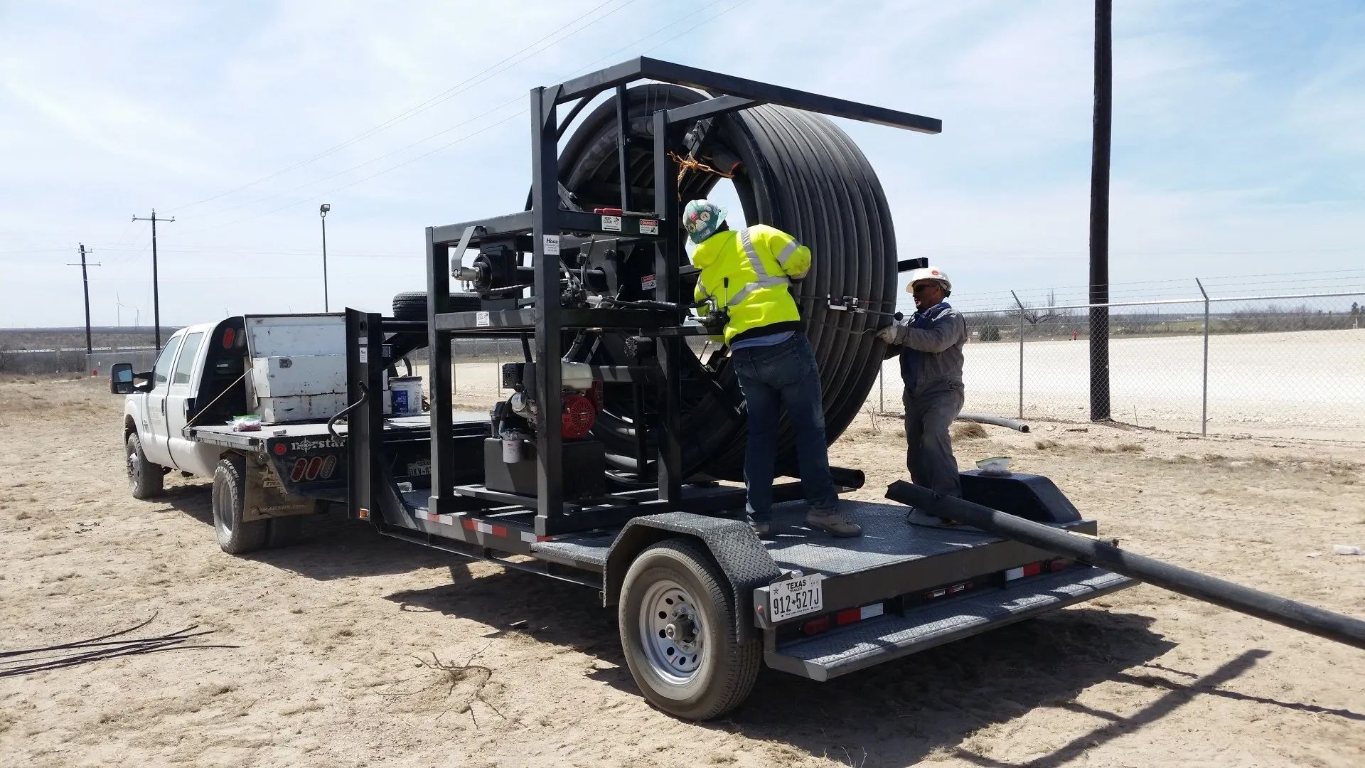 RTP pipe field handling, continuous coil section (illustrative image)